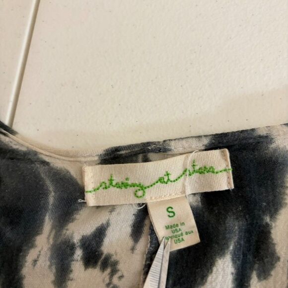 Staring At Stars Kimono Women's Small Tie Dye Open Cardigan Boho Causal - Picture 7 of 8